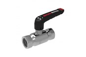 Fittings - Broen Ballofix® Full Flow kugleventil rustfri muffe/muffe 1/2" x 1/2" lav - 2015002000-0100
