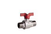 Fittings - Pettinaroli kuglehane med t greb nippel 52/2 3/4" - 52EUR/2-006