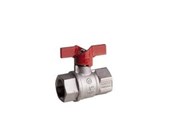 Fittings - Pettinaroli kuglehane med t greb muffe/muffe 52 1/4" - 52EUR-002
