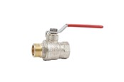 Fittings - Pettinaroli kuglehane m/St greb rød 51CE muffe/nippel 3/4" - 51CE/1-006