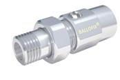 Radiatorer og ventiler - Broen Radiatorforskruning med afspærring ligeløbende 1/2" - 3335400-100002