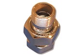 Håndklæderadiator og tilbehør - Megatherm Radiatorforskruning 1/2" ligeløbende forkromet - 405000504