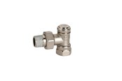 Radiatorer og ventiler - Pettinaroli Returløbsventil vinkelløbende 1/2" - 650DIN-004