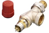 Radiatorer og ventiler - Danfoss RA-N 10 UK ventilhus omvendt vinkelløbende 3/8" - 013G0151