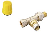 Radiatorer og ventiler - Danfoss RA-UR10 ventilhus ligeløbende 3/8" - 013G3298