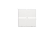 Intelligente bygningsinstallationer - Niko-Servodan 4-tryk, white, nhc - 101-51004