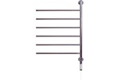 Håndklæderadiator og tilbehør - Kriss Tinto 825x545mm 6 arme pol. rf 39watt - TT8050PE