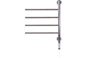 Håndklæderadiator og tilbehør - Kriss Tinto 625x445mm 4 arme pol. rf 30watt - TT6040PE