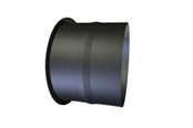 Kedler og skorstene - Metalbestos Murbøsning lige 5" - 318440130
