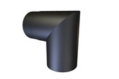 Kedler og skorstene - Metalbestos Knærør 90° 6" - 318414150