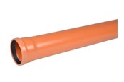 Kloakprodukter - Wavin 110x2m sn4 afløbsrør pvc-ml - 0521106