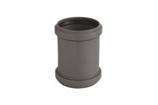 Afløb - ALIAXIS Ht-pp (amax pro) ø110 mm grå skydemuffe - MPW-110-000-000-GD