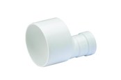 Afløb - Wavin 50/32 mm wafix pp reduktion hvid - 1440705