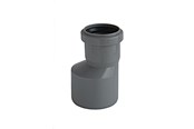 Afløb - ALIAXIS Ht-pp (amax pro) ø50 mm x 32 mm grå excentrisk reduktionsrør - ZWW-050-032-000-GD
