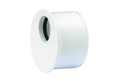 Afløb - Wavin Wafix pp reduktion kort 75 x 50 mm hvid - 1440764