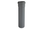 Afløb - ALIAXIS Ht-pp (amax pro) ø50 mm x 1000 mm grå afløbsrør - PRO-050-018-100-GD