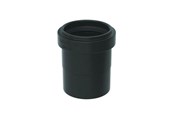 Afløb - Geberit silent overgangsmuffe 56 x 50 mm til svejs, sort, peh - 305.040.14.3