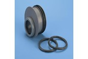 Afløb - Wavin 110/75 mm pp reduktion for spids grå - 2450789