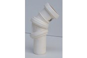 Afløb - Purus Bøjning drejelig hvid 32 mm muffe - 186193-332