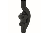 Afløb - Geberit peh sovent blandeblok 110/75mm, 6tilsl.steder, sort, peh - 367.614.16.1