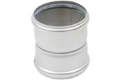 Afløb - Blücher dobbeltmuffe 110 mm rustfri - 841.110.110