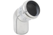 Afløb - Blücher bøjning 45° Ø50 mm - 820.045.050 S