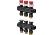 Gulvvarme - Uponor Fordelerrørssæt uponor pro eurokonus 3x34 - 1030580