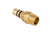 Alu-pex systemer - Geberit mepla overgang med udvendigt gevind d=32 mm r=1 1/4 - 604.538.00.5