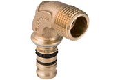 Alu-pex systemer - Geberit mepla bøjning 90° med udvendigt gevind: d=16mm, r=1/2 - 601.252.00.5