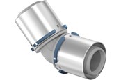 Alu-pex systemer - Uponor Presbøjning ppsu uponor 45° 75 x 75 mm - 1032880