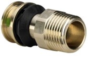 Alu-pex systemer - Viega Raxofix overgang 32 x 1" muffe/nippel rødgods - 646349