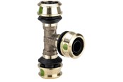 Alu-pex systemer - Viega Raxofix T-stykke 25 x 20 x 20 mm rødgods - 647377