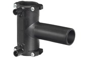 Vandforsyningsprodukter - +GF+ ELGEF Plus el tee 50 mm PN16 PE100-SDR11 - 753211610