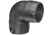 Vandforsyningsprodukter - +GF+ ELGEF Plus el vinkel 90° 90 mm PN16 PE100-SDR11 - 753101813