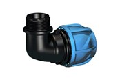 Vandforsyningsprodukter - +GF+ iJOINT vinkel muffe/nippel 40 mm x 1 1/4" - 158400056