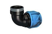 Vandforsyningsprodukter - +GF+ iJOINT vinkel muffe/muffe 25 mm x 3/4" - 158400025
