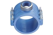 Vandforsyningsprodukter - +GF+ Anboringsbøjle PP rustfri bolt 63 mm X 1" - 727627053