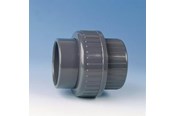 Plastrør og fittings - +GF+ Union pvcmuffe/muffe 63 mm PN16 - 721510111