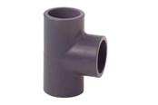 Plastrør og fittings - +GF+ Tee pvc 90° 25 mm PN16 - 721200107