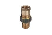 Gevindfittings - Viega Union muffe - nippel 3/4" rødgods - 447014