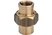 Gevindfittings - Viega Union muffe-muffe 1" rødgods - 446956