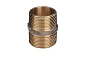 Gevindfittings - Viega Brystnippel 1/4" rødgods - 320416
