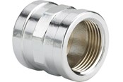 Gevindfittings - Viega Muffe 1/2" forkromet rødgods - 447762