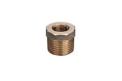 Gevindfittings - Viega Nippelmuffe 2" x 1" rødgods - 267667