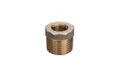 Gevindfittings - Viega Nippelmuffe 1 1/4" x 1" rødgods - 266462