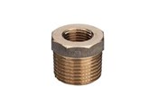 Gevindfittings - Viega Nippelmuffe 1" x 3/4" rødgods - 266479