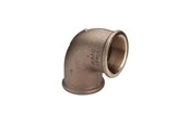 Gevindfittings - Viega Bøjning 90° muffe/muffe 1 1/4" rødgods - 269210