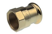 Pressrør og fittings - Vsh Fabrieken Overgang vsh muffe/muffe 18 mm x 1/2 cu - 38084
