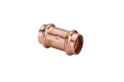 Pressrør og fittings - Viega Profipress gas muffe 28 mm kobber - 346515