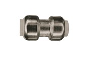 Kobberrør og fittings - Broen Muffe tectite krom 10 mm - 45109